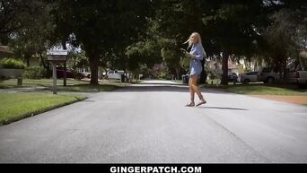 GingerPatch - Pigtailed Princess Xeena Mae Is Down For a Dicking