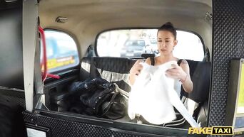 Fake taxi Freya Dee has her tight pussy banged in a broken taxi