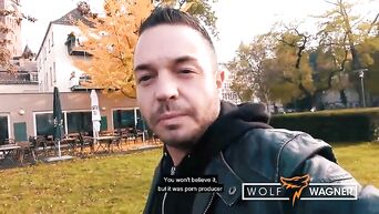 OUTSIDE blowing at river & hotel FUCKING for German BRAT